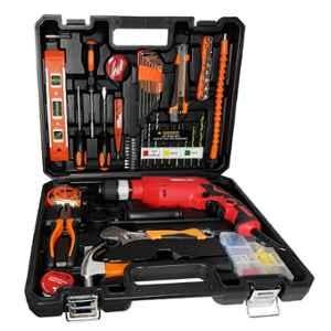 iBELL 13mm 650W Red Impact Drill Kit with Tool Box & 6 Months Warranty, IBL TD13-100