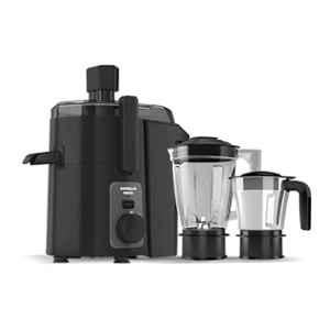 Havells Hexo 950W 22000rpm ABS Black & Silver Juicer Mixer Grinder with 2 Jars