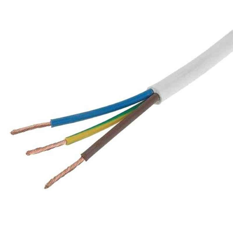 Polycab 16 Sqmm 3 Core FRLS Black Copper Sheathed Flexible Cable, Length: 100 m