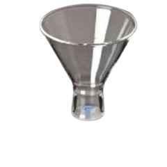 Glassco 45mm Glass Boro 3.3 Powder Funnel, 238.202.01P (Pack of 10)
