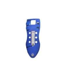 Lukko 6 Holes ABS Blue Flexible LOTO Safety Lockout Hasp, Jaw Size: 20 mm, LS-H68