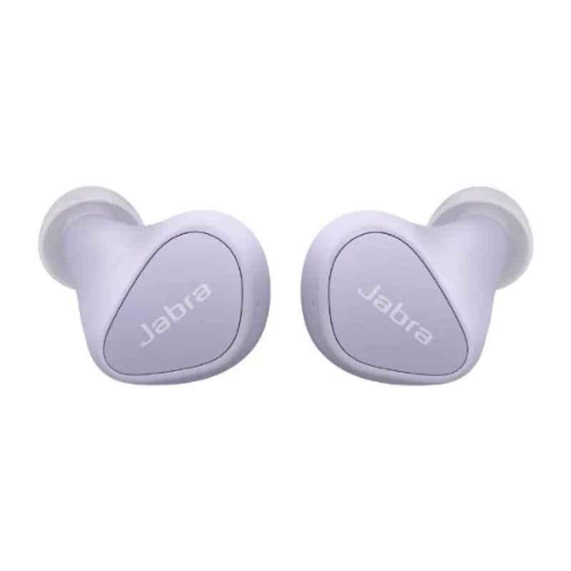 Jabra Elite 4 Lilac Bluetooth Wireless Noise Isolation Earbuds