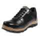 Rich Field SGS1132BLK Leather Low Ankle Steel Toe Black Work Safety Shoes, Size: 6