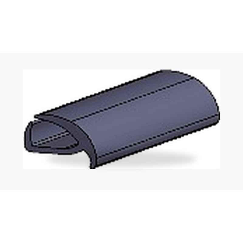 Avinya 49.5x45.1mm EPDM Dense Black J-Type Gasket, AIEP-1103