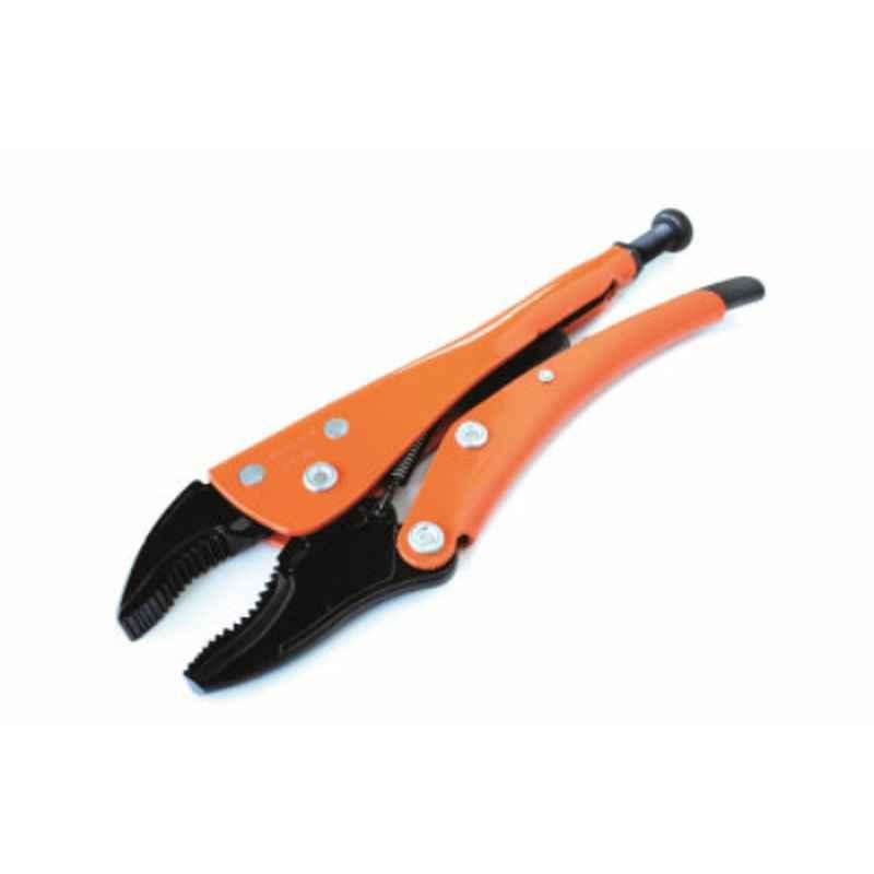 Grip-On 238x41mm Curved Jaws Universal Locking Plier with Wire Cutter, 121-10