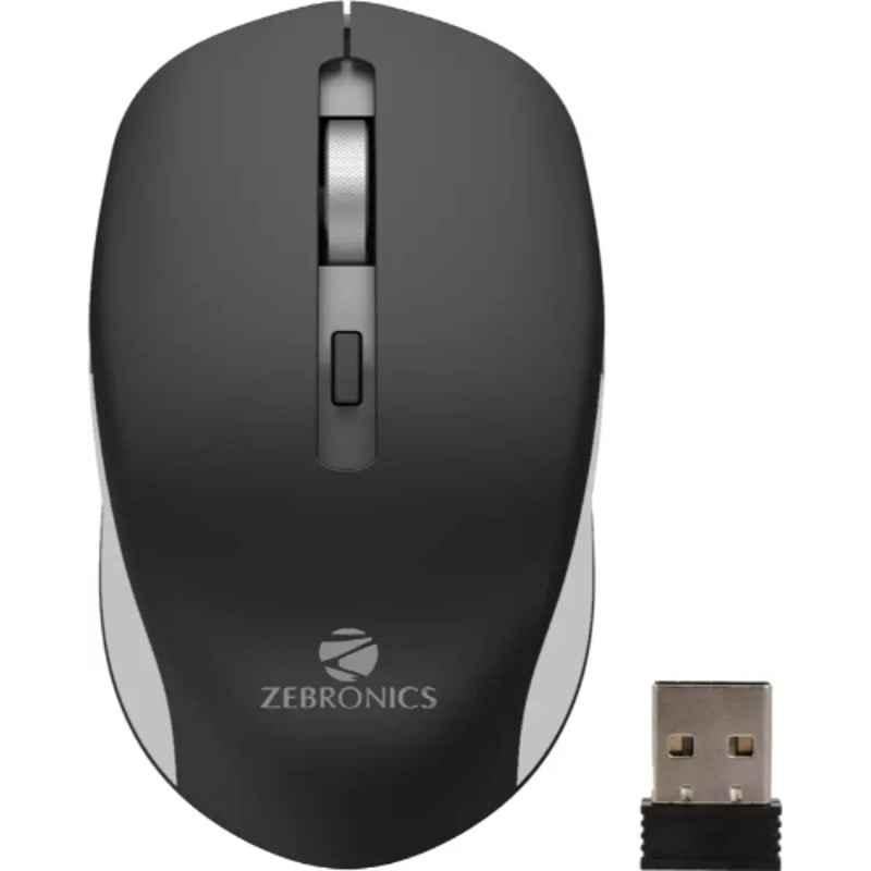 Zebronics Zeb Jaguar Black Wireless Optical Mouse