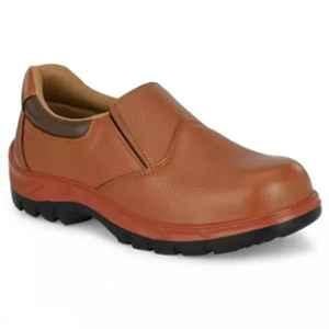 Infantry I207 Leather Steel Toe Tan Safety Shoes, Size: 11