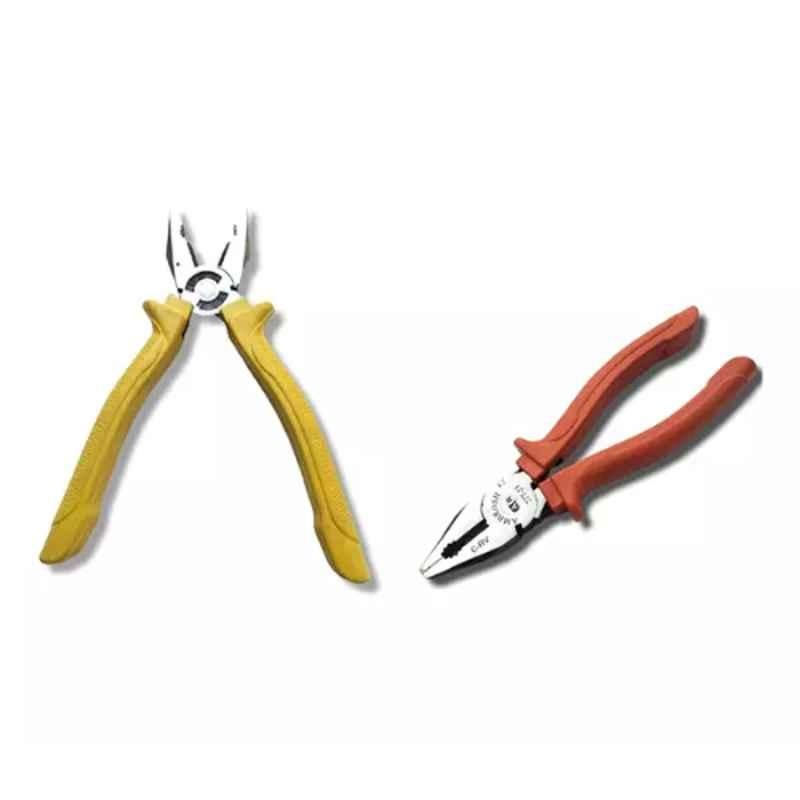 Sky Blue 2 Pcs 7.8 inch Lineman Plier Combo, SBE_PLIER_COMBO_MOD_01499