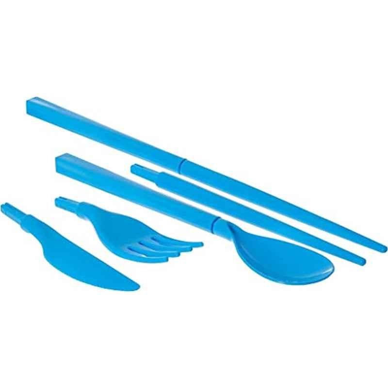 Sistema Plastic Purple To Go Cutlery Set, 1917