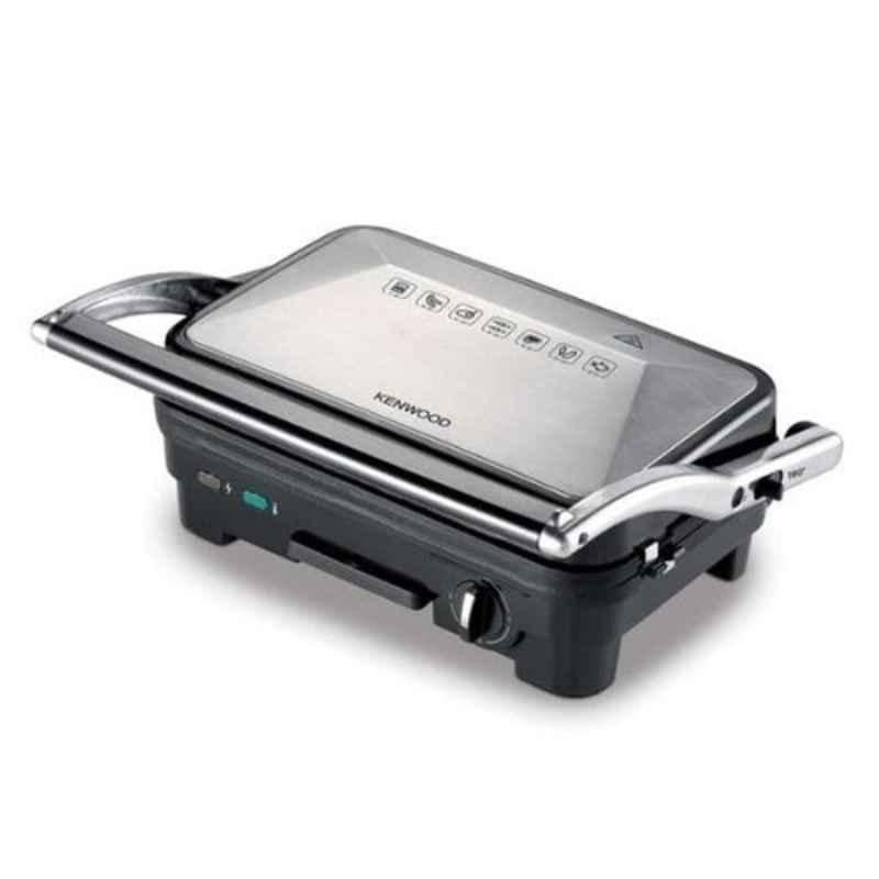 Kenwood 1800W Silver Non-Stick Electric Grill, HGM50000SI
