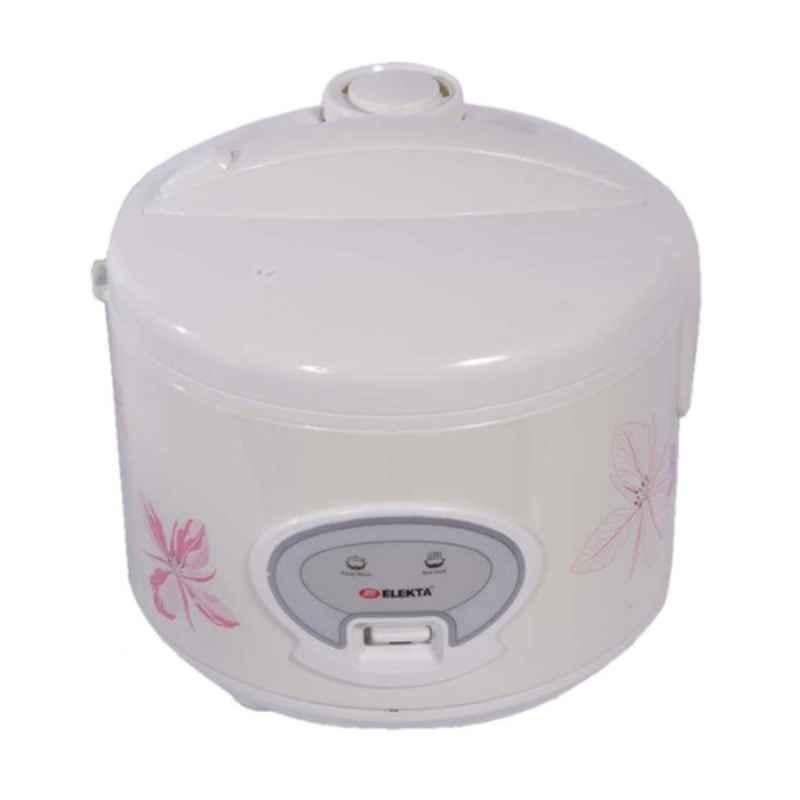 Elekta 1.8L 700W Rice Cooker with Aluminium Steamer