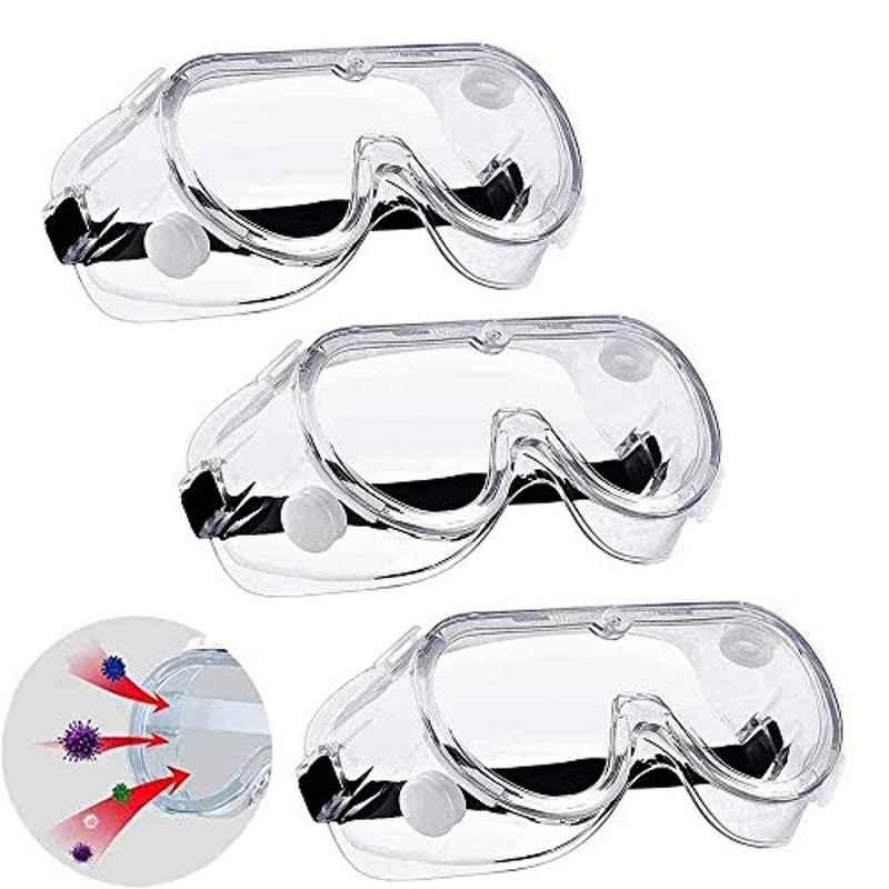 Generic Anti Fog Safety Goggles (Pack of 3)