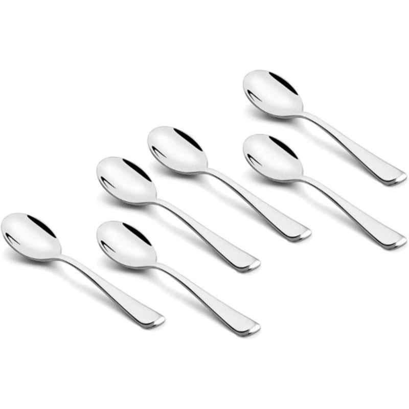 Steel Edge 6 Pcs Stainless Steel Baby Spoon Set