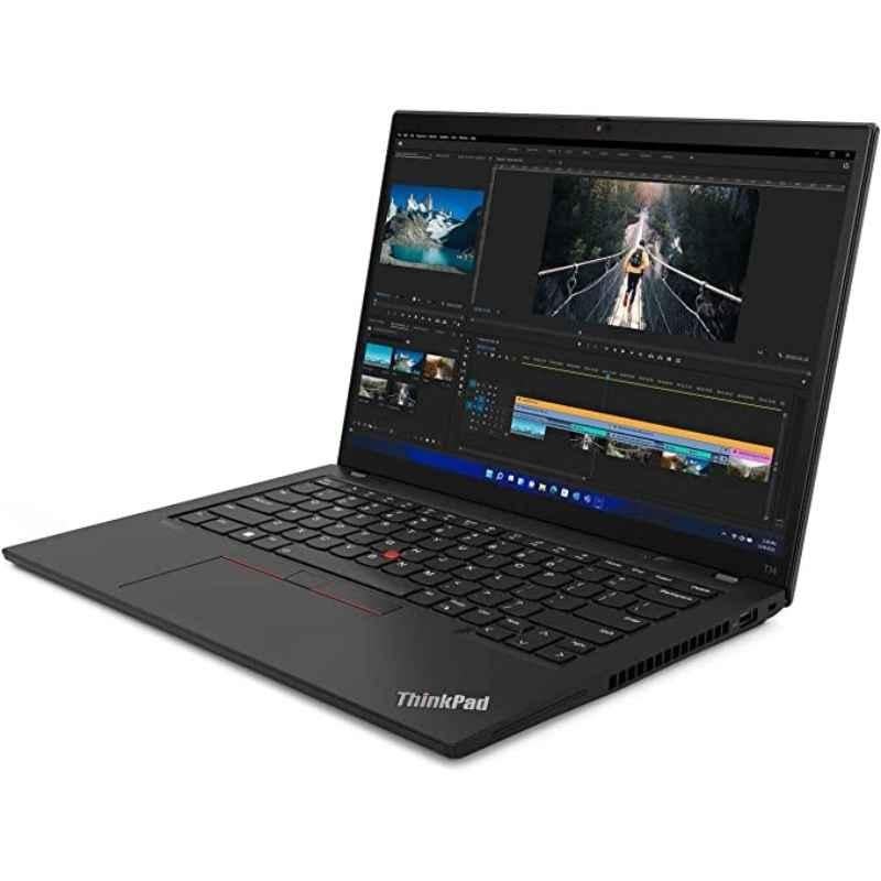 Lenovo ThinkPad T15 G2 15.6 inch 16GB/512GB Intel Core i7 Black FHD Laptop, 20W400QYGR