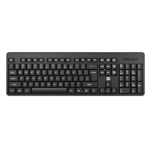 HP K160 Black Wireless Keyboard for Laptop, 7J4G6AA