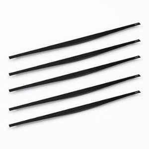 Plantex Profile Handle for Kitchen Cabinet/30 inch Aluminium Drawer Profile Handle/Wardrobe Pull Handle for Home/Office/Hotel - Pack of 5 (Black)