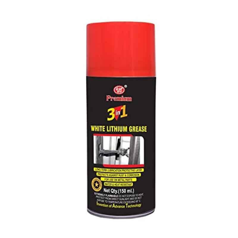 UE Premium 150ml 3 in 1 White Lithium Grease Spray