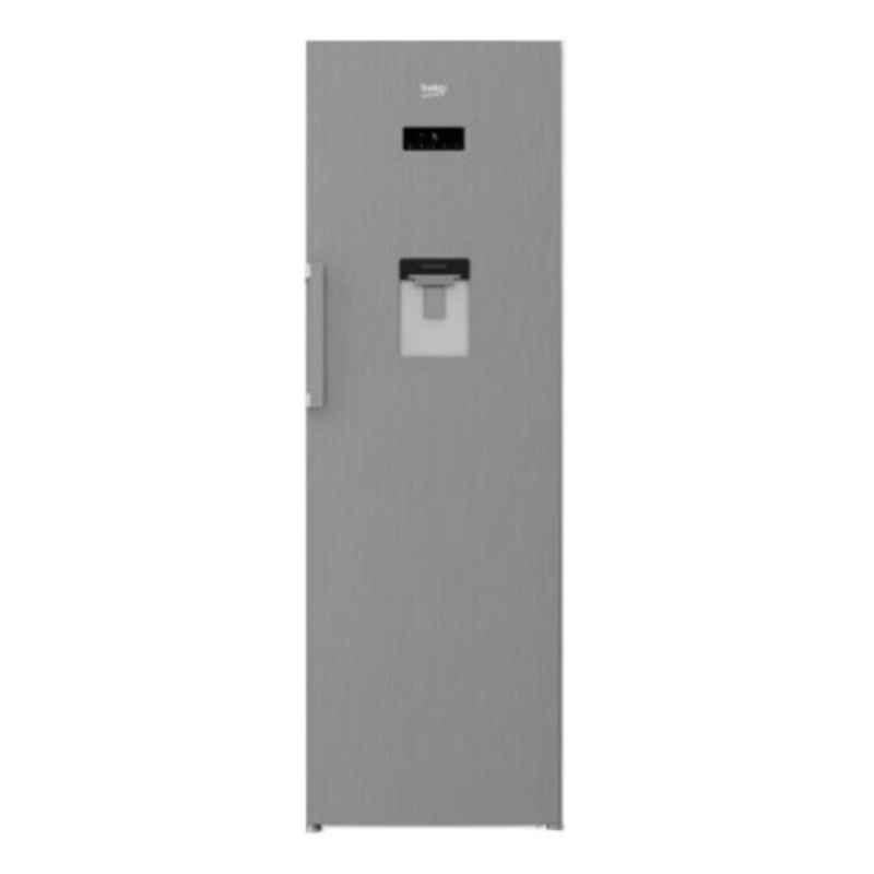 Beko 445L Titanium Inox Upright Refrigerator, RSNE445E23DX
