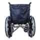 Karma Fighter C Mag Metal Chrome Plated Manual Foldable Wheel Chair, 113-00001