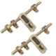 Atom WZA003 12 Inch Zinc Aldrop (Pack of 2)