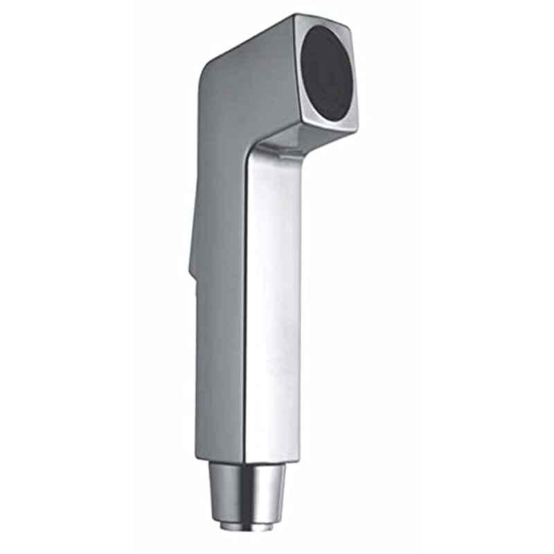 Elegant Casa ABS Health Faucet with Wall Hook & Stainless Steel Braided Rubber Hose, Ludo 1810