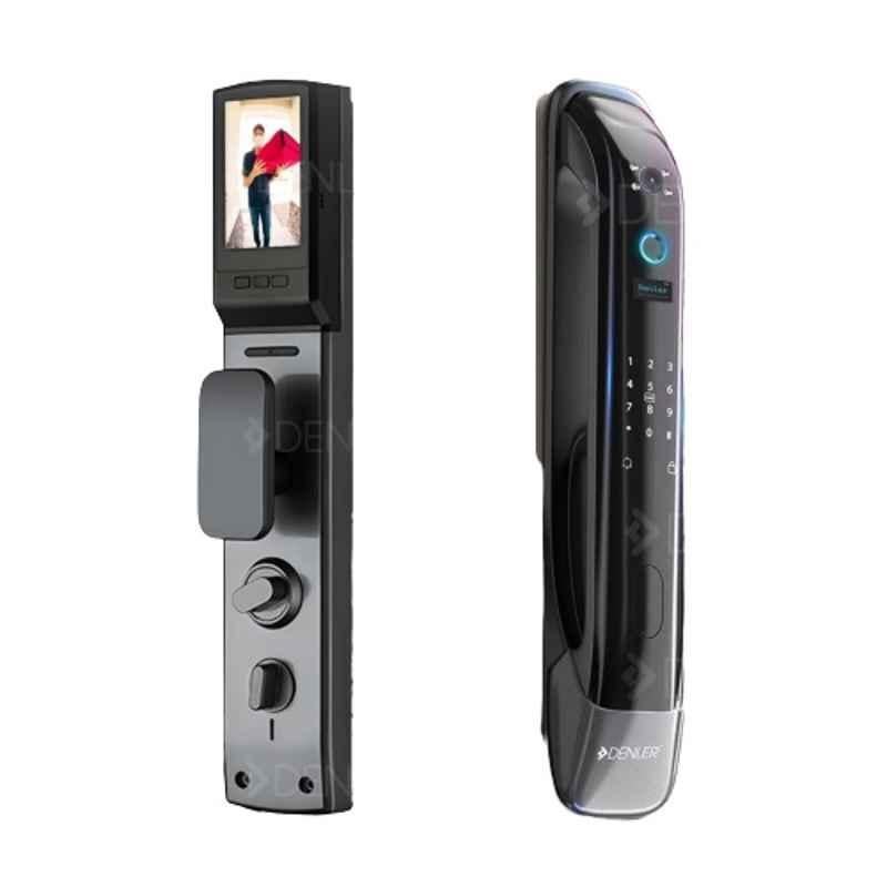 Denler DL02 Smart Digital Door Lock with LCD Display, Fingerprint & Pin Code Access