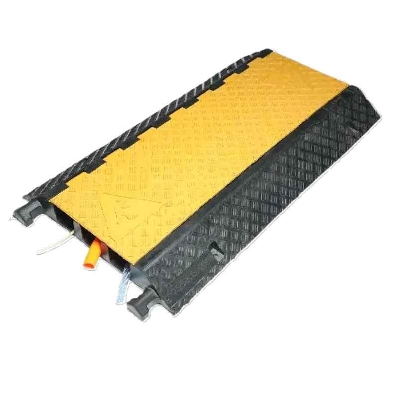 Kovrdo Troika 3 Channel SBR Rubber Yellow & Black Cable Protector, KV035565