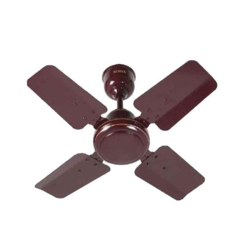 Surya Udaan 24 68W Brown Ceiling Fan, Sweep: 600 mm