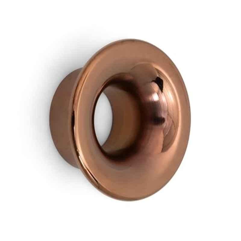 Plantex Knobs for Drawers/Cabinet Knob/Round Knobs for Drawer/Pull-Push Knob for Kitchen/Bedroom/Drawer Rose Gold