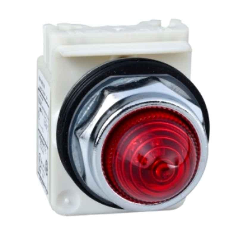 Schneider 120V Red LED Pilot Light, 9001KP38LRR9