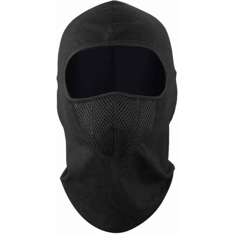 Safies Black Cotton & Nylon Balaclava for Driver & Rider (Pack of 12)