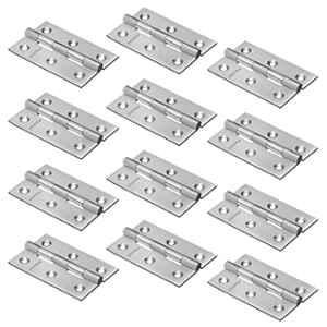 Plantex Heavy Duty Door Butt Hinges 3 inchx16 Gauge/1.5 mm Thickness Home/Office/Hotel for Main Door/Wooden/Bedroom/Kitchen/Window/Kabza 2 Satin Matte