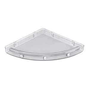 Implemental 12x12 inch ABS Wall Mount Bathroom Corner Shelf