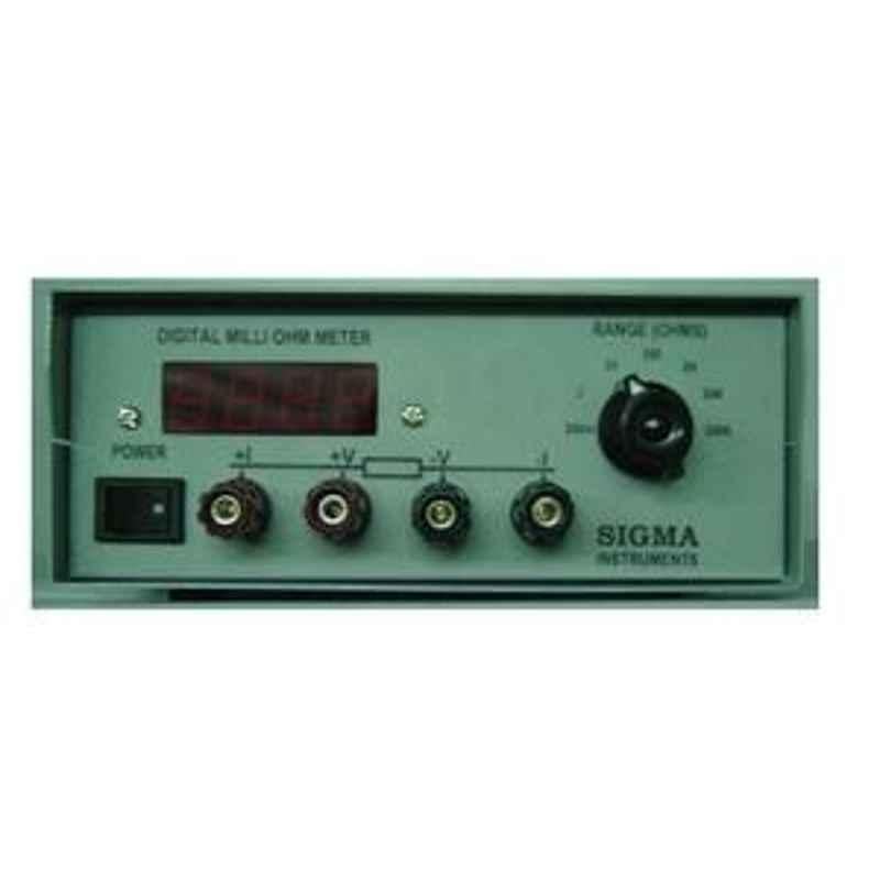 Sigma Milli Ohm Meter 3½ digit panel meter