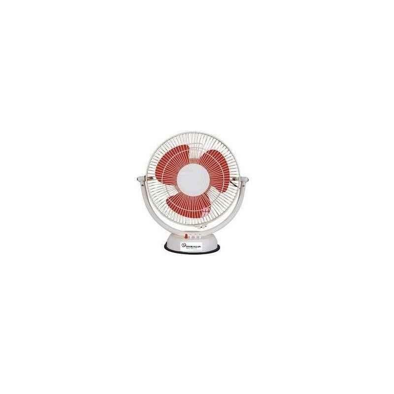 Sky Power 12-15W Red Table Fan, Speed: 1200-1600 rpm