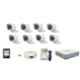 Hikvision Full HD 2MP Cameras Combo Kit (HIK2MP8BULLET1TBHDIP/ECO Camera)