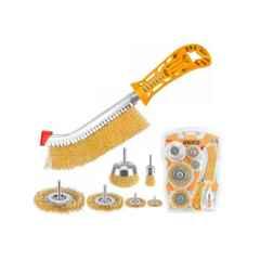 Ingco 7 Pcs Wire Brush Set, WB10071