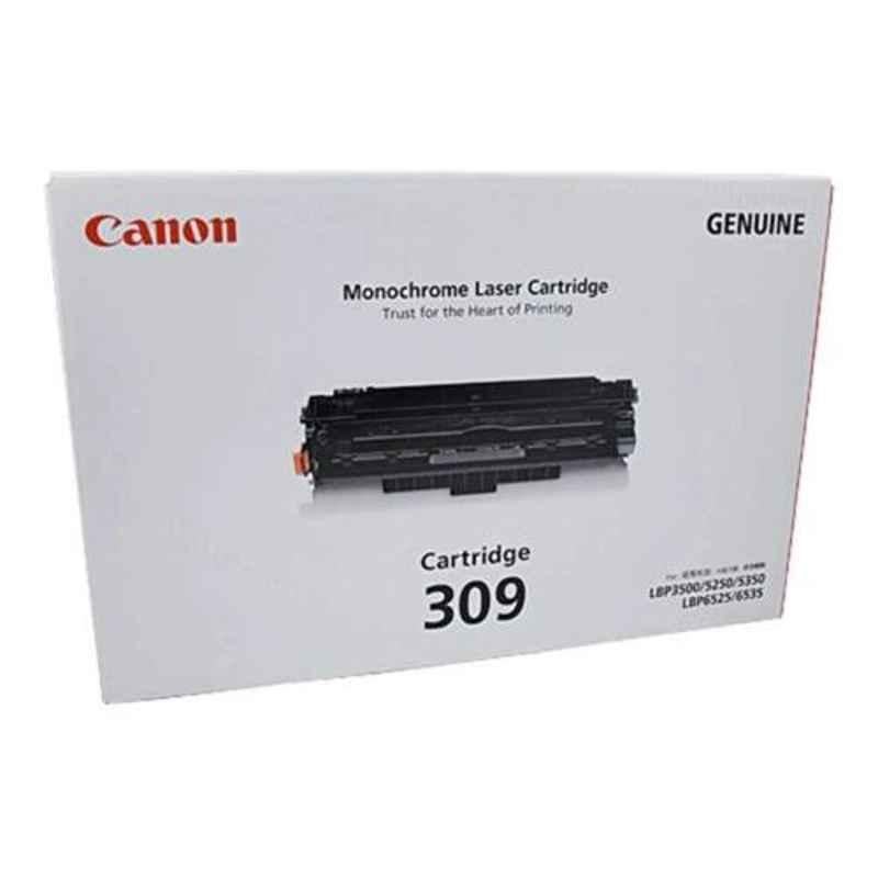 Canon CRG-309 Black Toner Cartridge, 0045B003BA