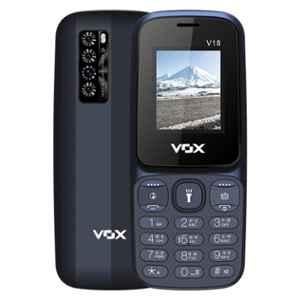 Vox V18 1.8 inch 1000mAh Blue Dual Sim Feature Phone