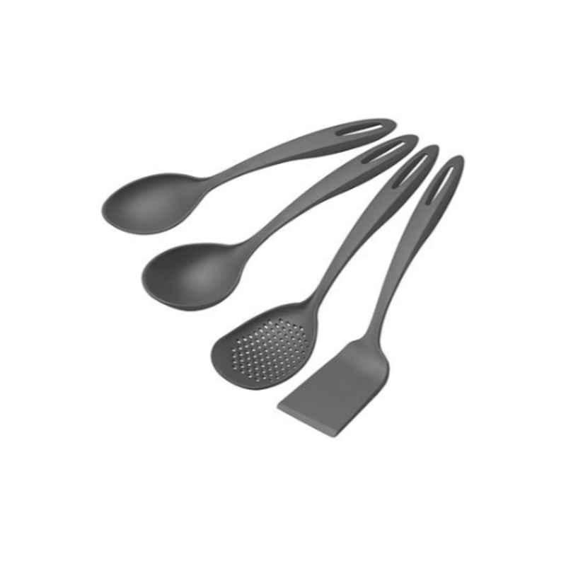 Tramontina 4Pcs Nylon Black Utensils Set, 7891112208537
