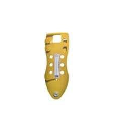 Lukko 6 Holes ABS Yellow Flexible LOTO Safety Lockout Hasp, Jaw Size: 20 mm, LS-H68
