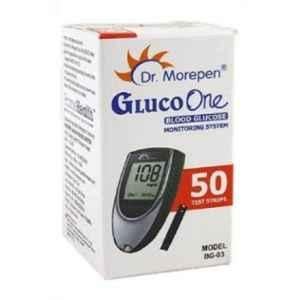 Dr Morepen Dr. Morepen 50 Pcs Blood Glucose Test Glucometer Strips Box