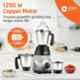 Orient Chef Special 1200 MGCS120G3 1200W ABS Black Mixer Grinder with 3 Jars