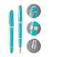 Cross Bailey Black Ink Teal Resin & Chrome Trim Finish Fountain Pen with 2 Pcs Black Pen Cartridges Set, AT0746-6XS