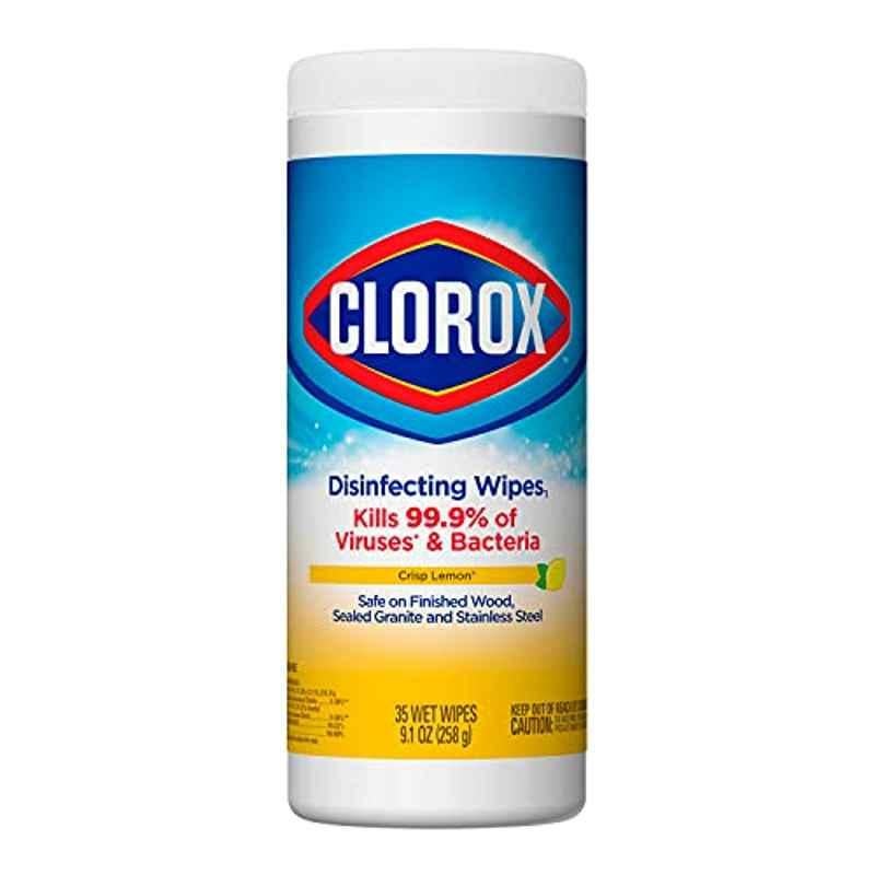 Clorox 35 Sheet Crisp Lemon Disinfecting Wipes