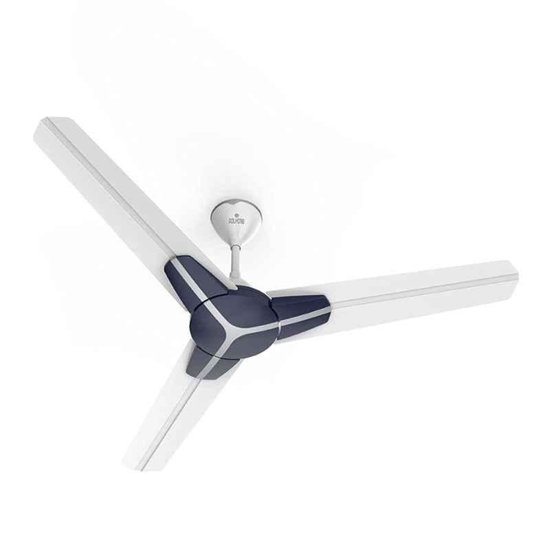 Polycab Euphoria EP02 75W 400rpm White Midnight Blue Ceiling Fan, FCEPRST254M, Sweep: 1200 mm (Pack of 2)