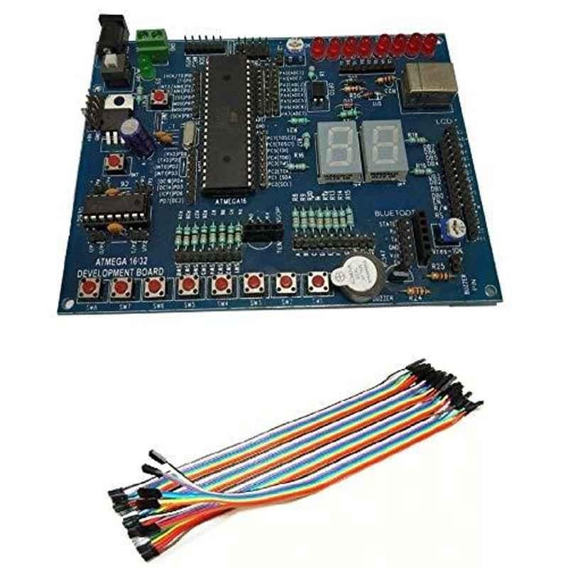 Embeddinator AVR ATMEGA16/32 5V Microcontroller Development Board Kit
