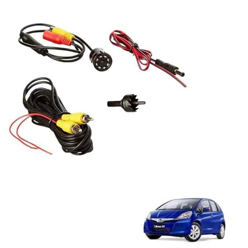 Kozdiko 12V 8 LED HD Night Vision Waterproof Car Rear View Reverse Parking Camera for Honda Old Jazz