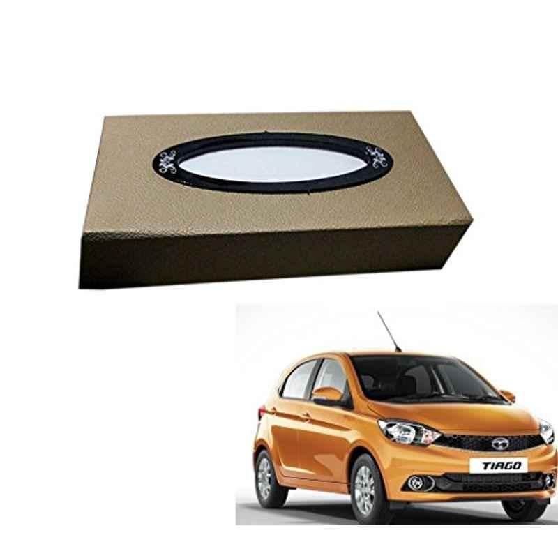 Kozdiko 200 Sheets 100 Pulls Beige Tissue Paper Box for Tata Tiago, koz_25495