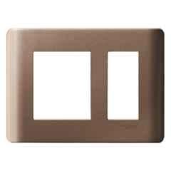 Schneider Electric Zencelo 4 Module Satin Silver Grid & Cover Frame, IN8404C(SA) (Pack of 10)